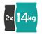 2x 14 kg