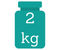 2 kg-os
