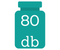 80 db