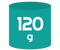 120 g-os