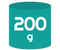 200 g-os