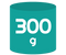 300 g-os