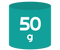 50 g-os