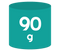 90 g-os