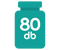 80 db