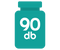90 db