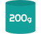 200g