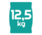 12,5 kg