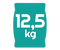 12,5 kg