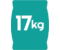 17 kg