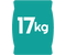 17 kg