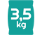 3,5 kg
